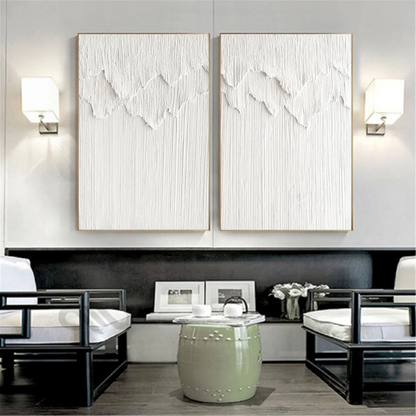 Minimalistic Balance Canvas Paintings Set of 2 #MM064