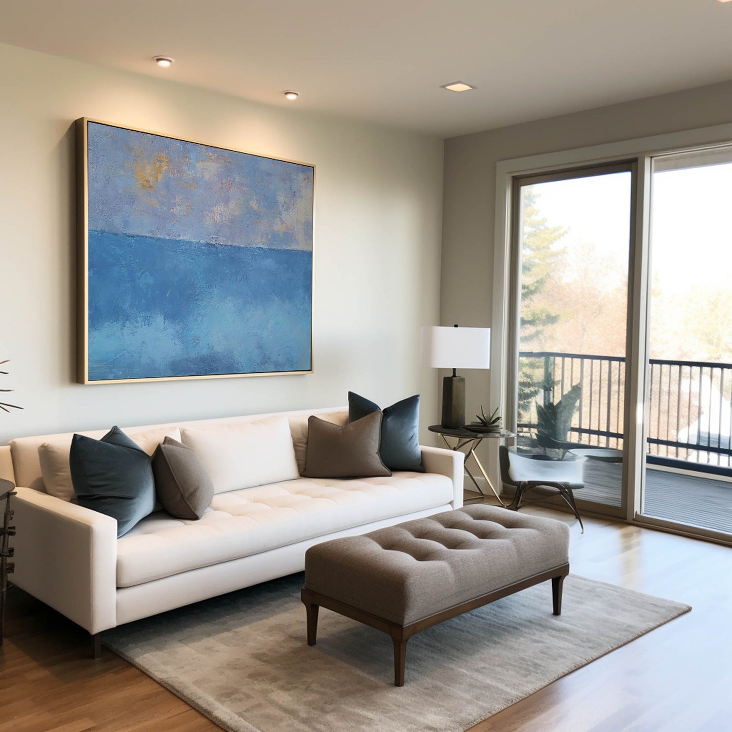 Impressionist Ocean Painting #ABSH33