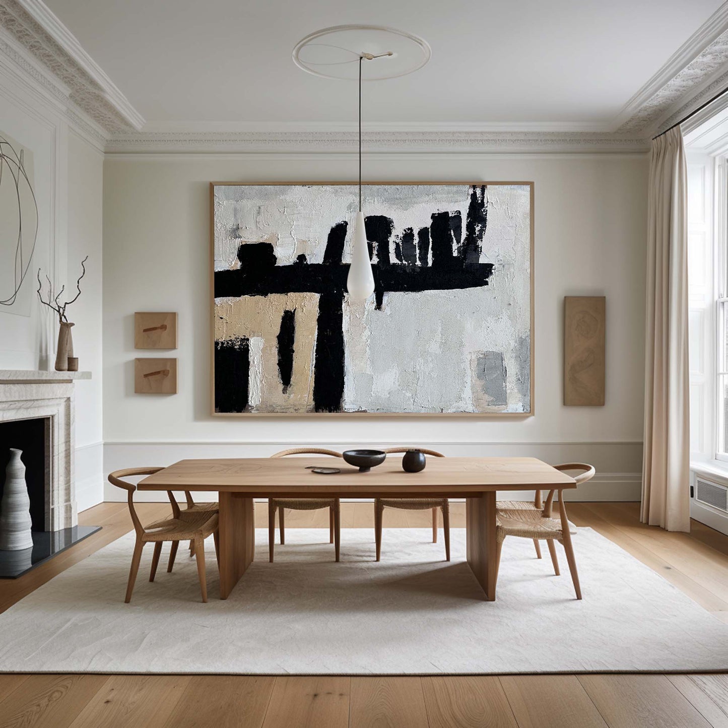 Wabi-sabi Abstract Painting #ABAH102