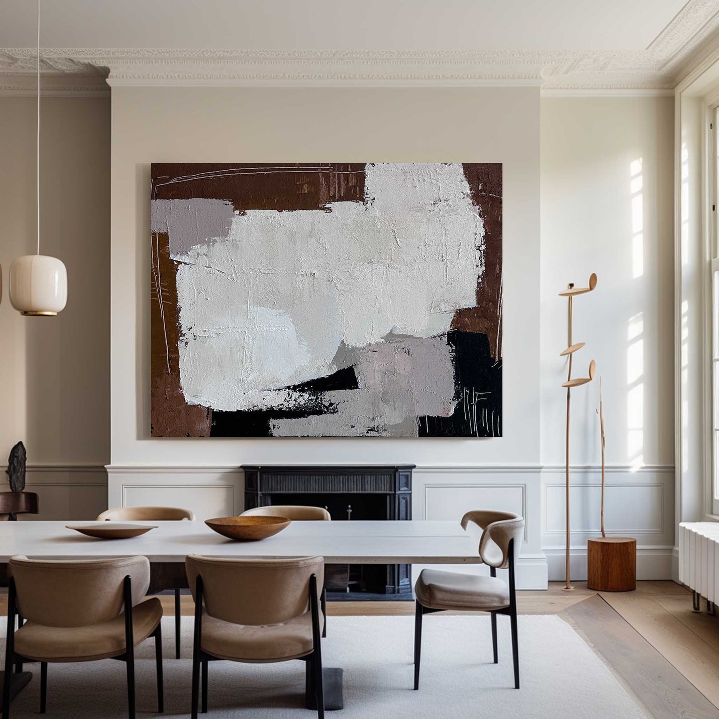 Wabi-sabi Abstract Painting #ABAH101