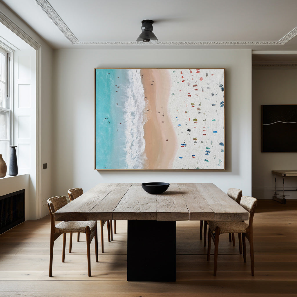 Abstract Coastal Painting #ABSH52