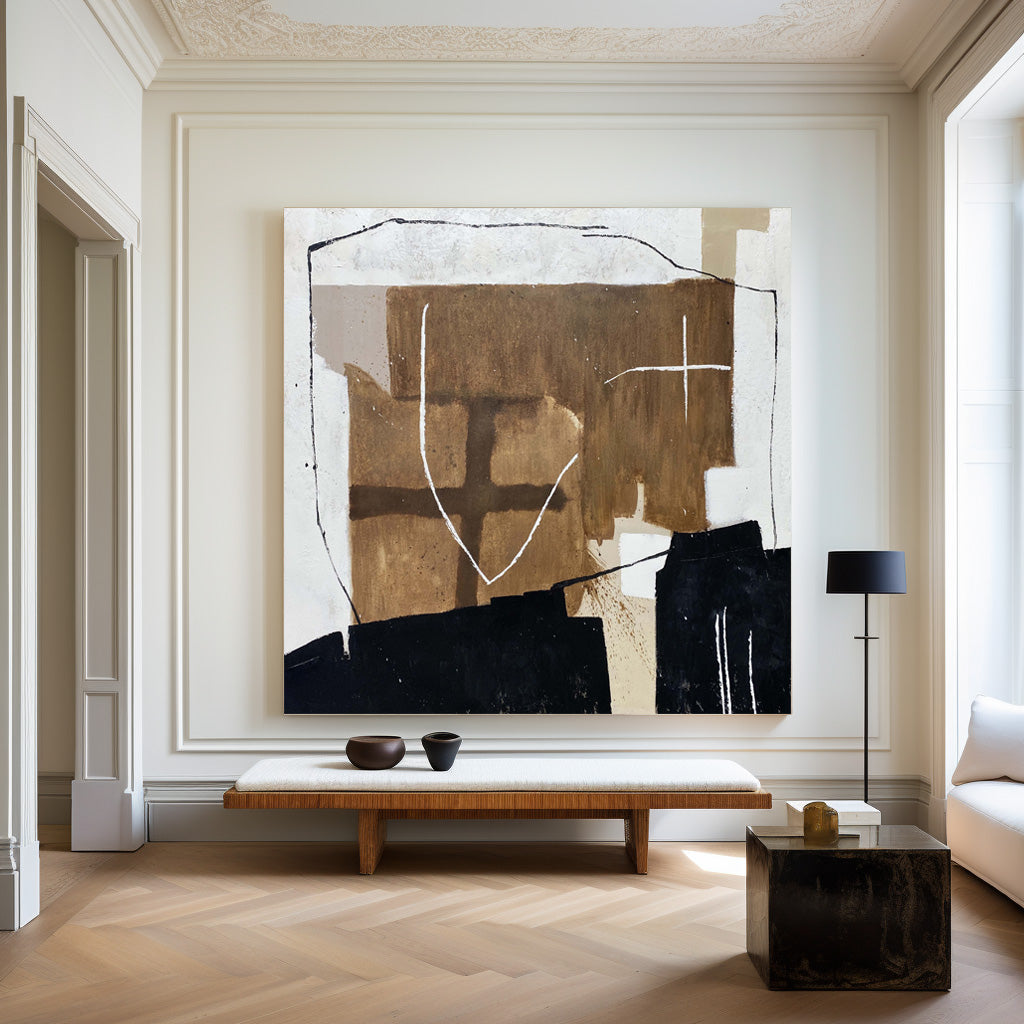 Modern Abstract Painting #ABAS123