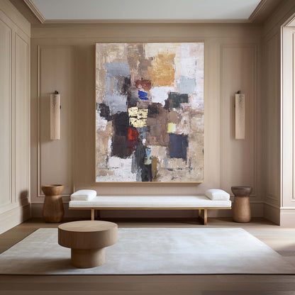 Abstract Geometric Painting #ABAV56