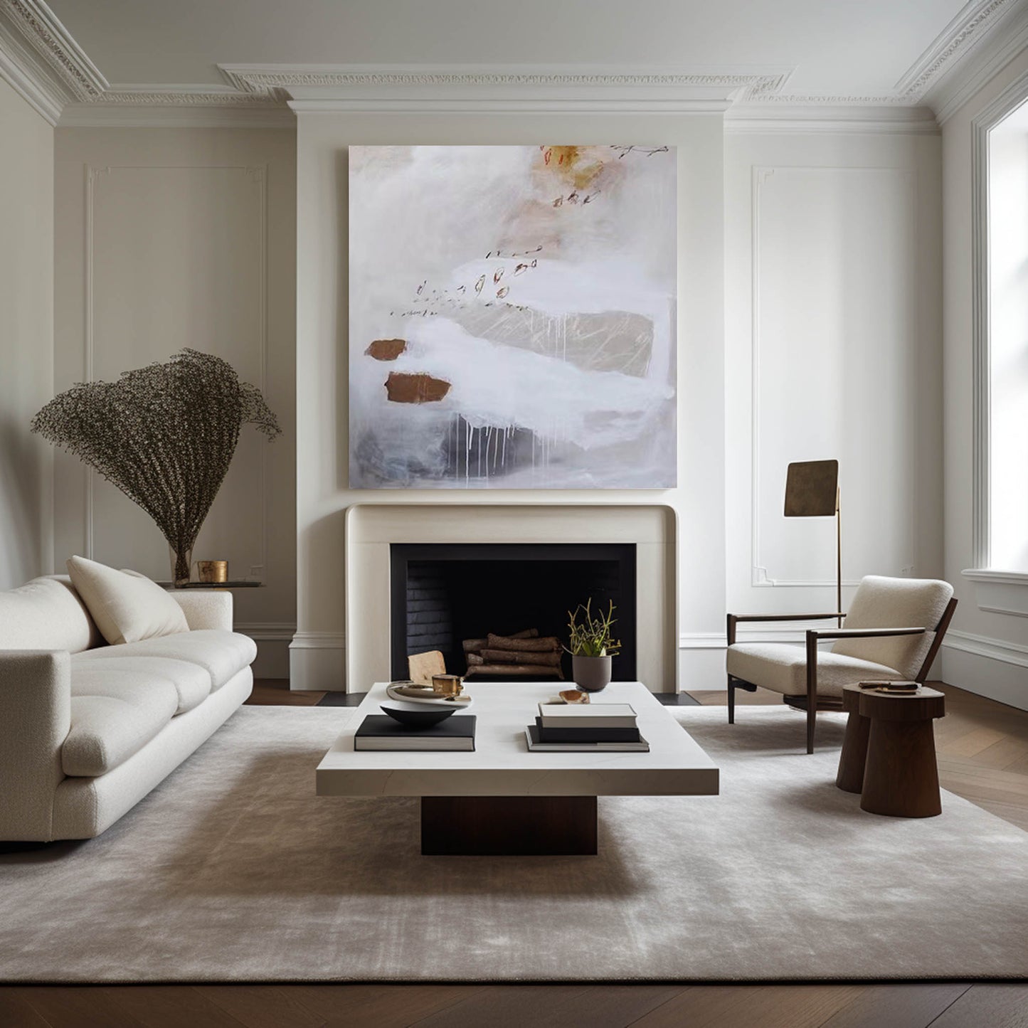 Modern Abstract Painting #ABAS112