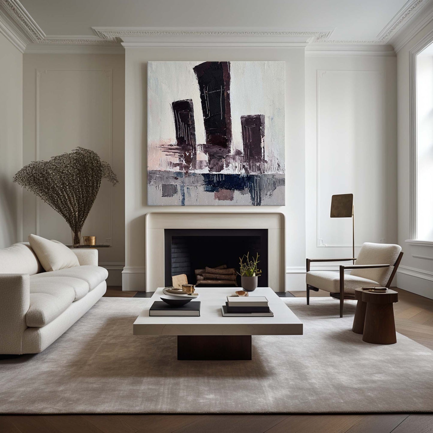 Modern Urban Scene Painting #URS03