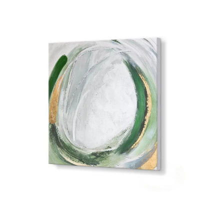 Coloured Spiral Set of 2 Home Decor Wall Painting