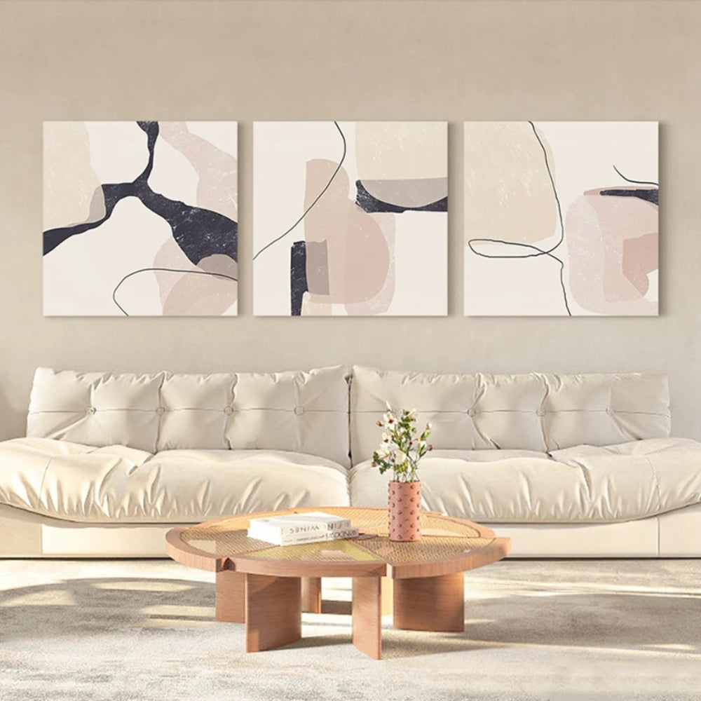 Home Decor Aesthetics Murals Set of 3 Wall Painting