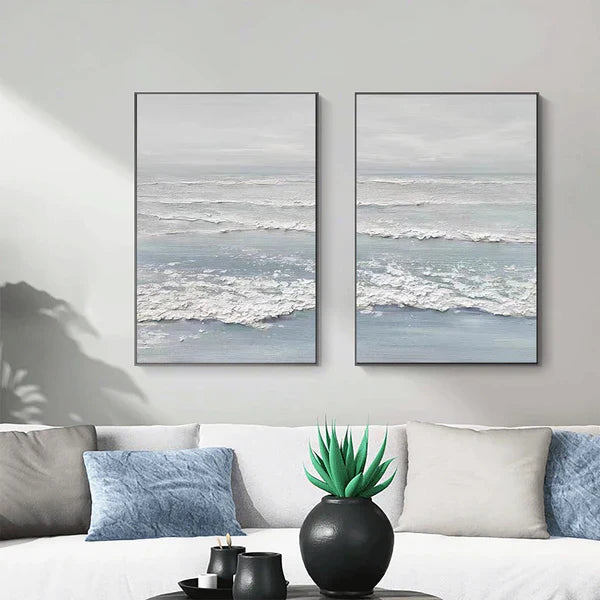 Ocean And Sky Painting Set of 2#OS 038