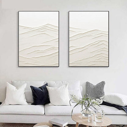 Minimalistic Balance Canvas Paintings Set of 2 #MM079