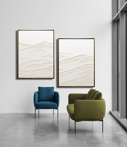 Minimalistic Balance Canvas Paintings Set of 2 #MM079