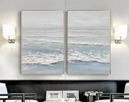 Ocean And Sky Painting Set of 2#OS 038