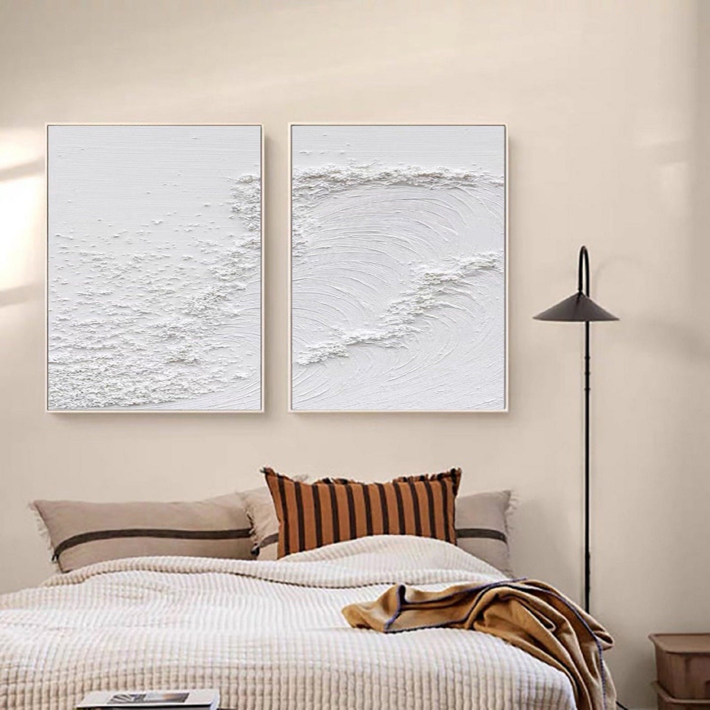 Minimalistic Balance Canvas Paintings Set of 2 #MM080