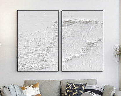 Minimalistic Balance Canvas Paintings Set of 2 #MM080