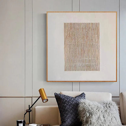 Beige & Brown Abstract #BB028