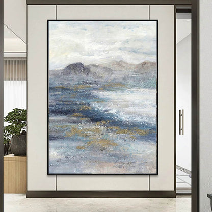 Large Abstract Landscape Contemporary Oil Painting