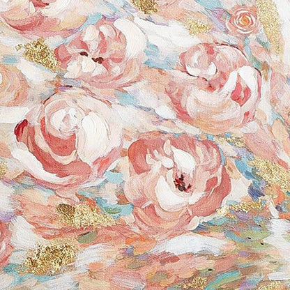 Floral Peacock 100% Hand Painted Acrylic Artwork