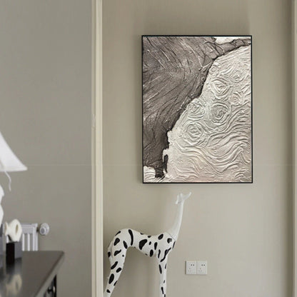 Rose Flowers Heavy Textured 100% Hand Painted Art