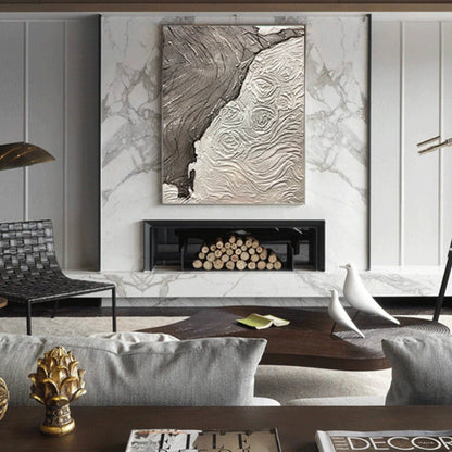 Rose Flowers Heavy Textured 100% Hand Painted Art