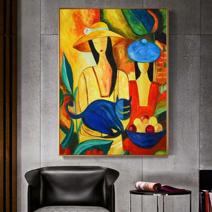 Picasso Famous Fashion Women Minimalist Painting