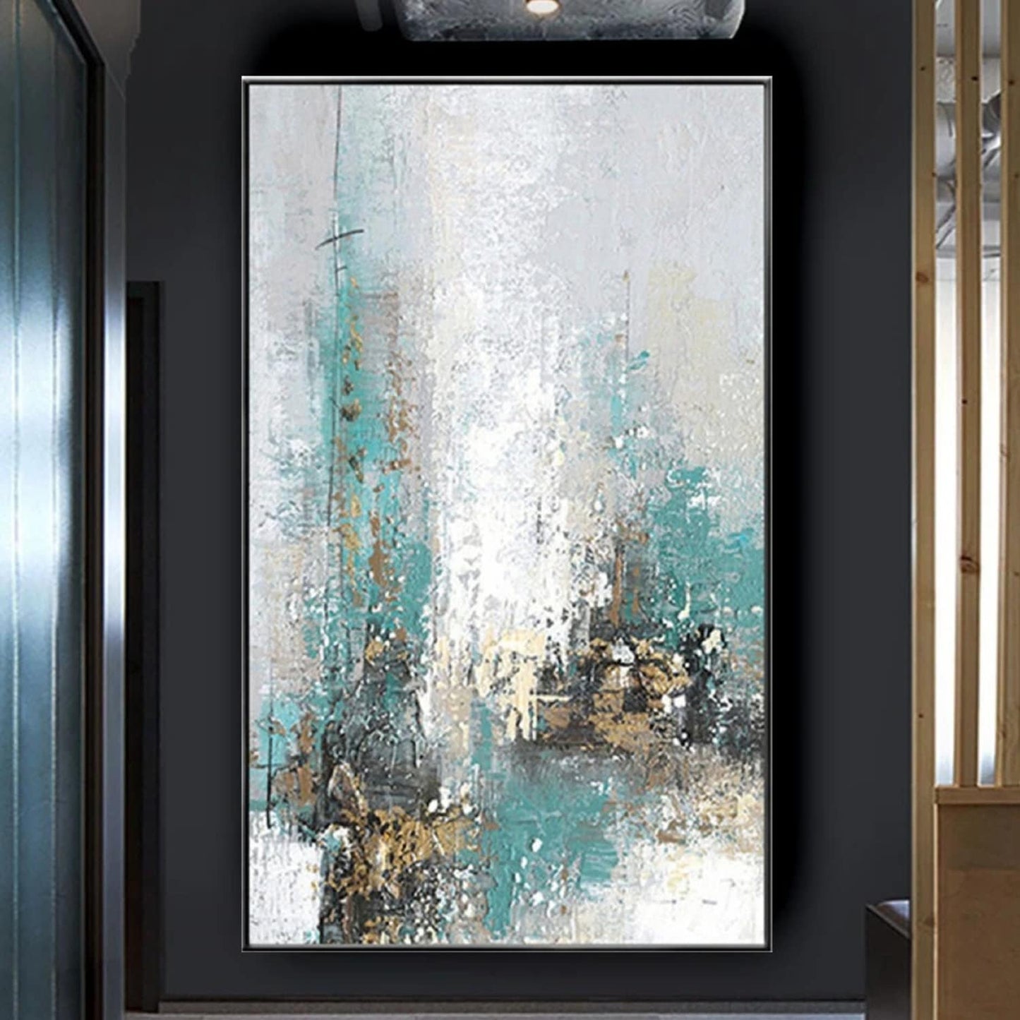 Extra Large Abstract 100% Hand Painted Wall Art