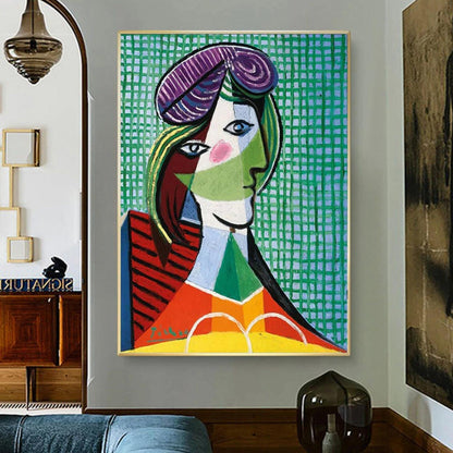 Famous Picasso Women 100% Hand Painted Art