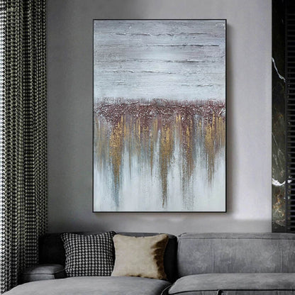 Textured Landscape Wall Hanging Acrylic Painting