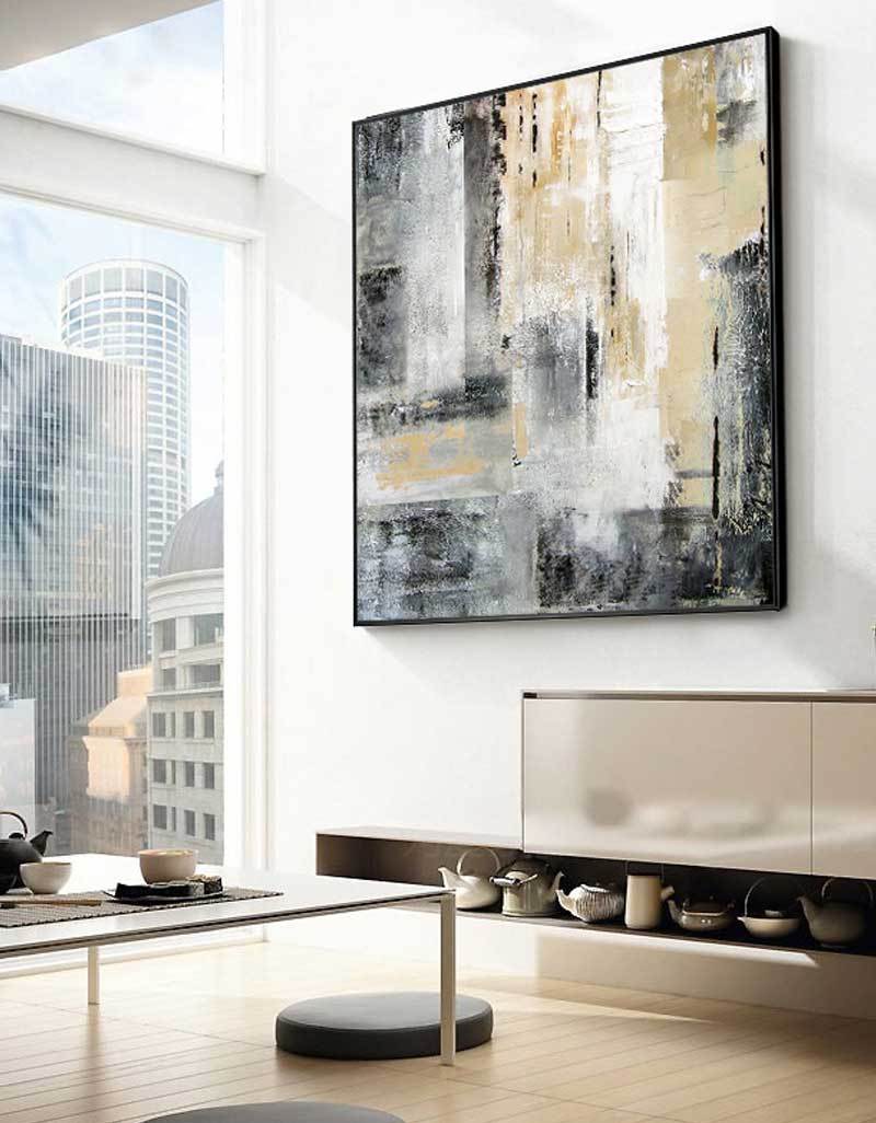 Large Abstract Skyline Art #URS01