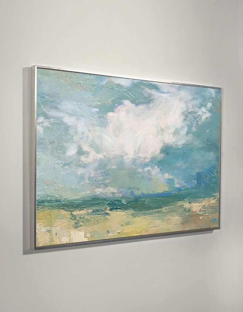 Large Sky And Sea Painting #ABSH05