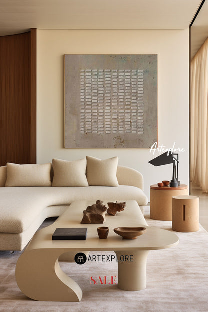 Wabi-sabi Minimalist Painting #ABAS106