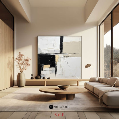 Modern Abstract Painting #ABAS144