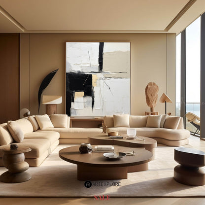 Modern Abstract Painting #ABAS144