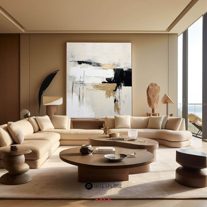 Modern Abstract Painting #ABAS149