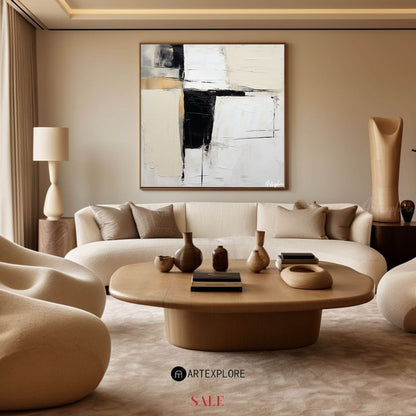 Modern Abstract Painting #ABAS148