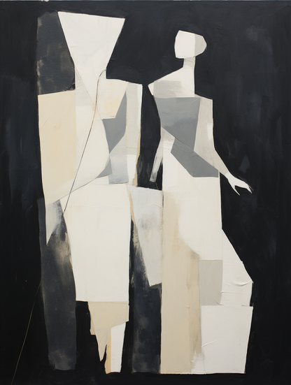 Contemporary Minimalist Art #MA 010