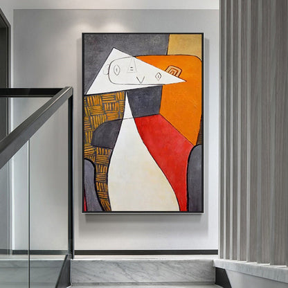 Cubist Reverie - Abstract Multicolour Modern Painting