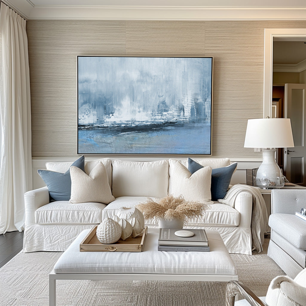 Abstract Coastal Painting #ABSH51