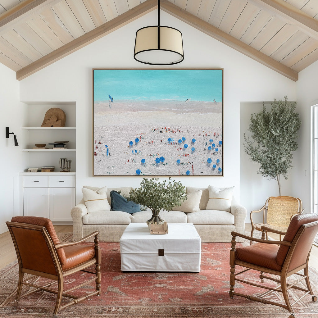 Abstract Coastal Painting #ABSH53