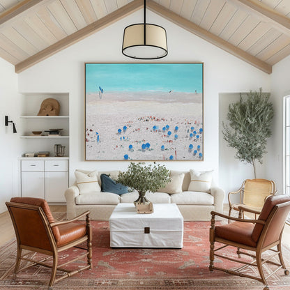 Abstract Coastal Painting #ABSH53