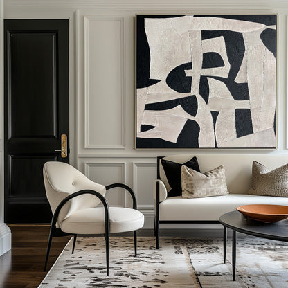 Modern Abstract Painting #ABAS114