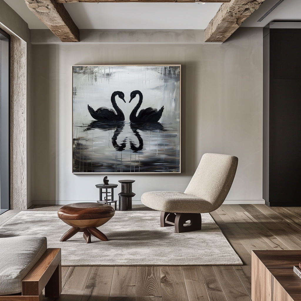 Wabi-sabi Minimalist Painting #ABAS196