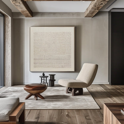 Wabi-sabi Minimalist Painting #ABAS195