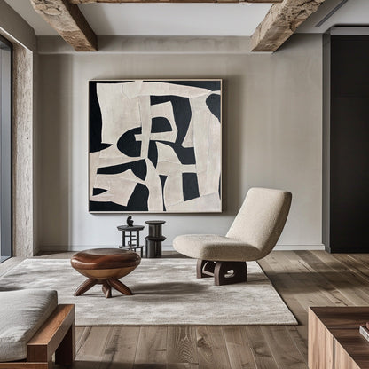 Modern Abstract Painting #ABAS114