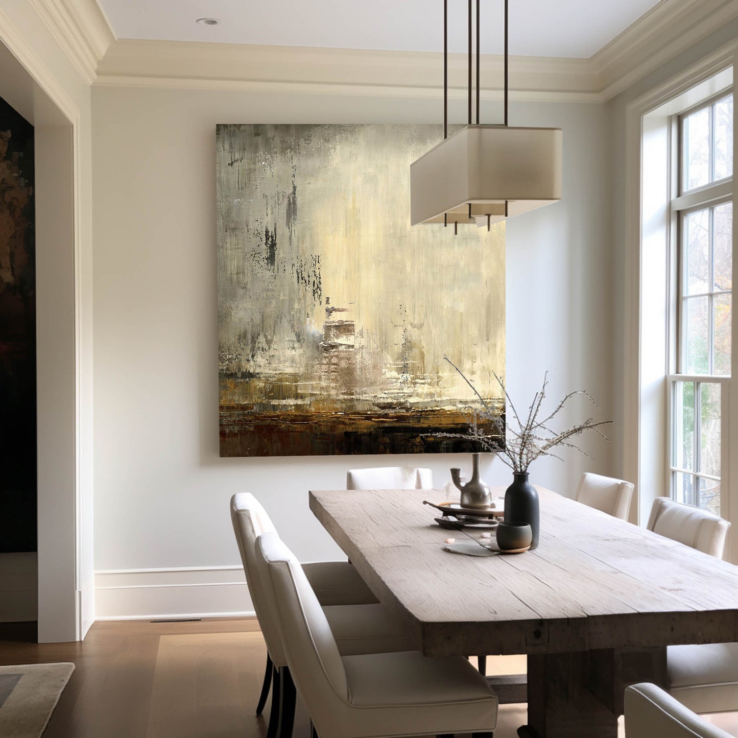 Urban Abstract Painting #URV03