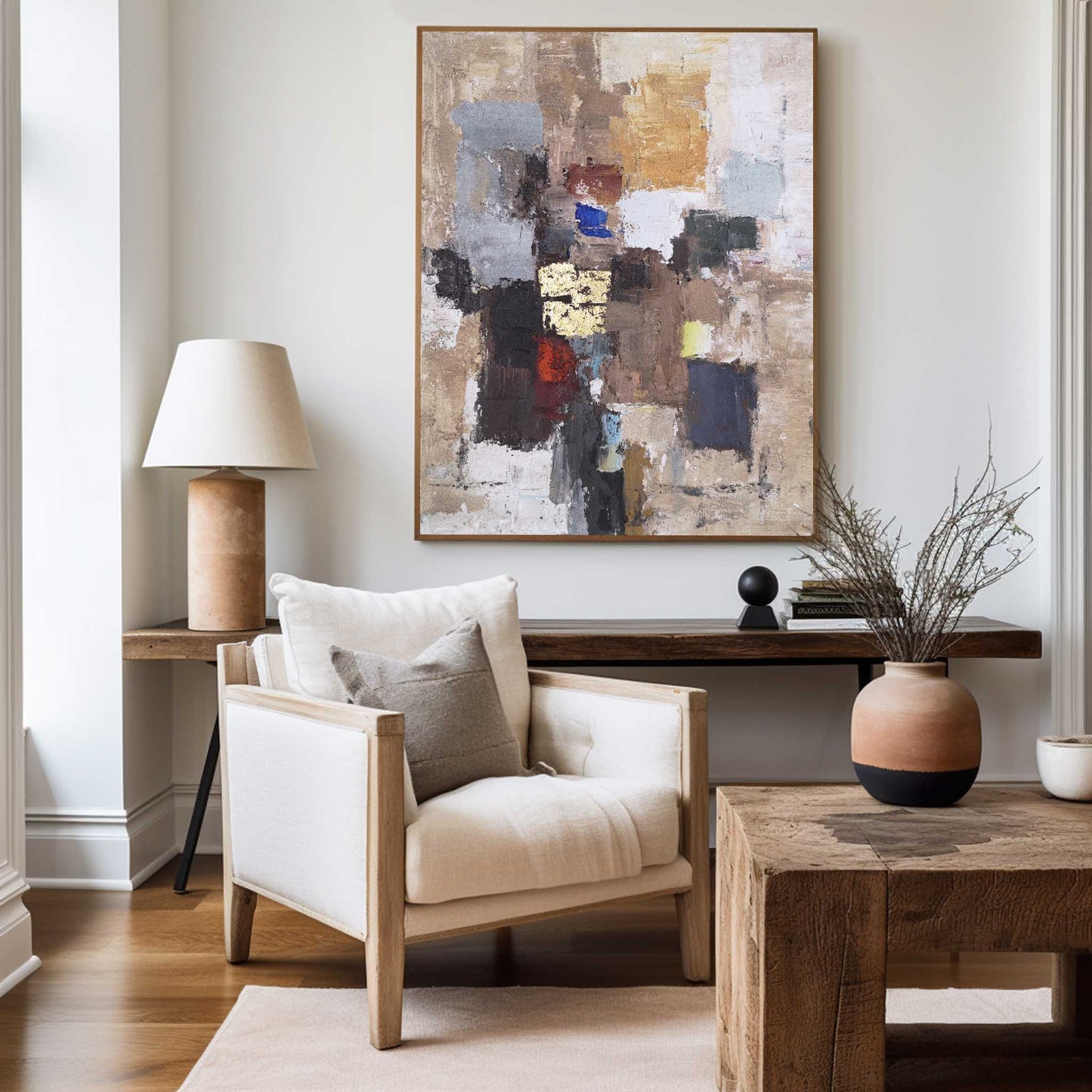 Abstract Geometric Painting #ABAV56