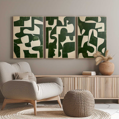 Abstract Painting Set of 3 #SP152