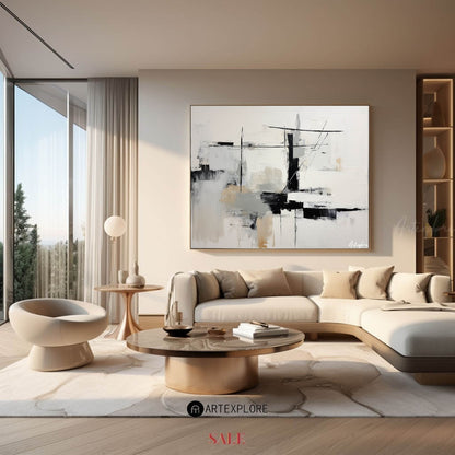 Modern Abstract Painting #ABAH140