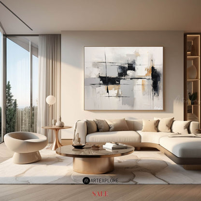 Modern Abstract Painting #ABAH141