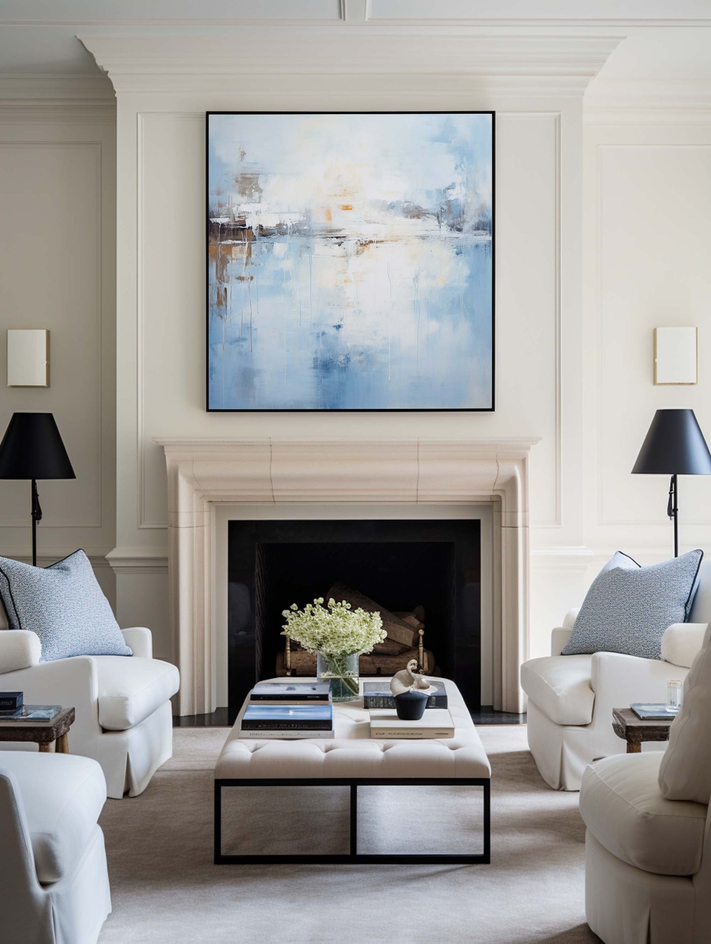 Modern Abstract Painting #ABAS152