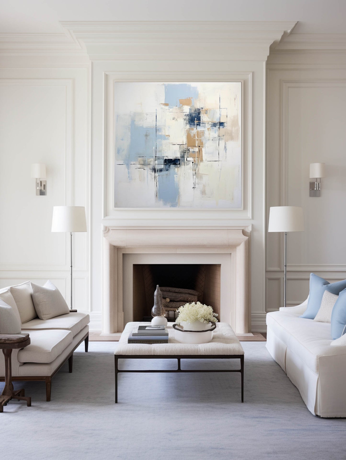 Modern Abstract Painting #ABAS158