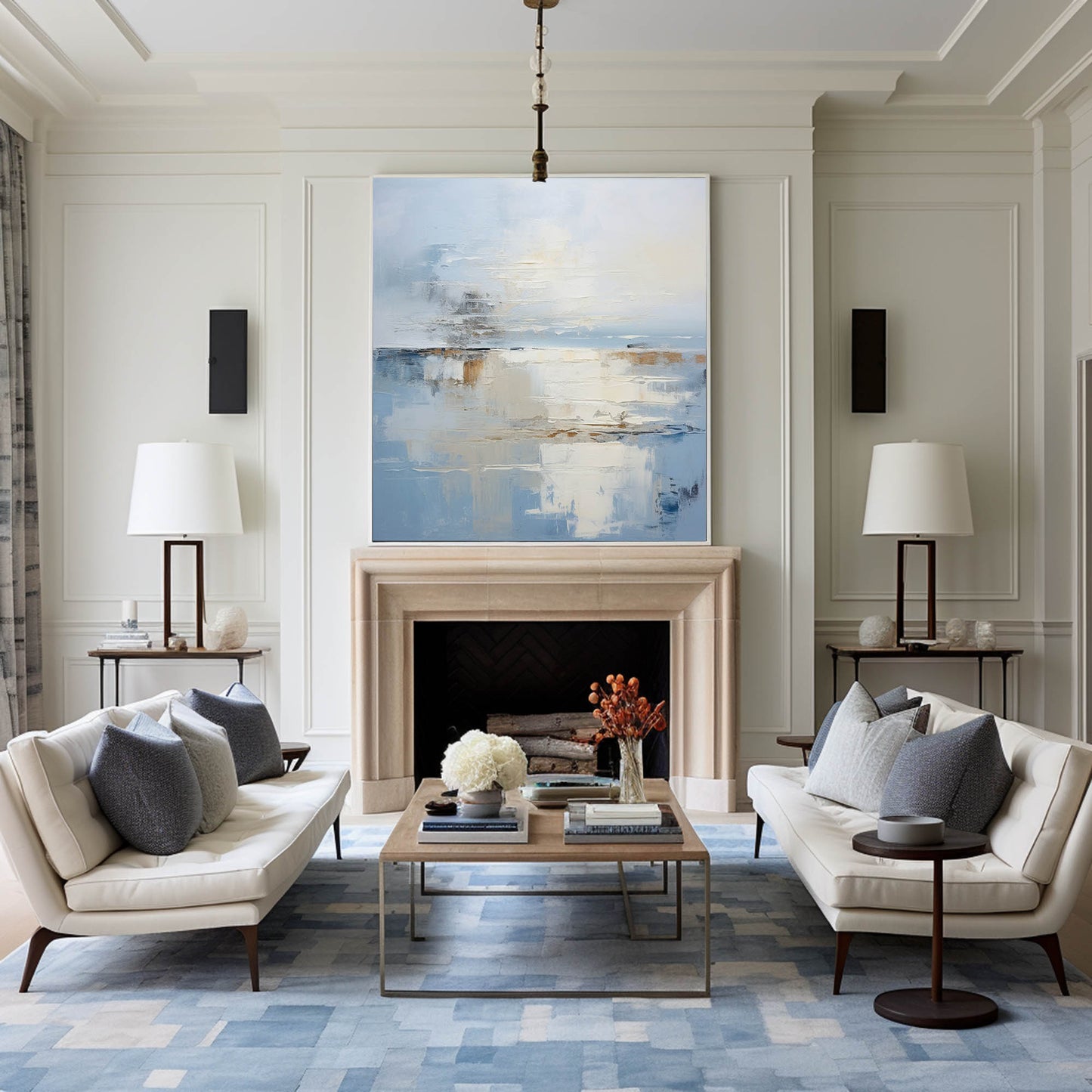 Modern Abstract Painting #ABAS157